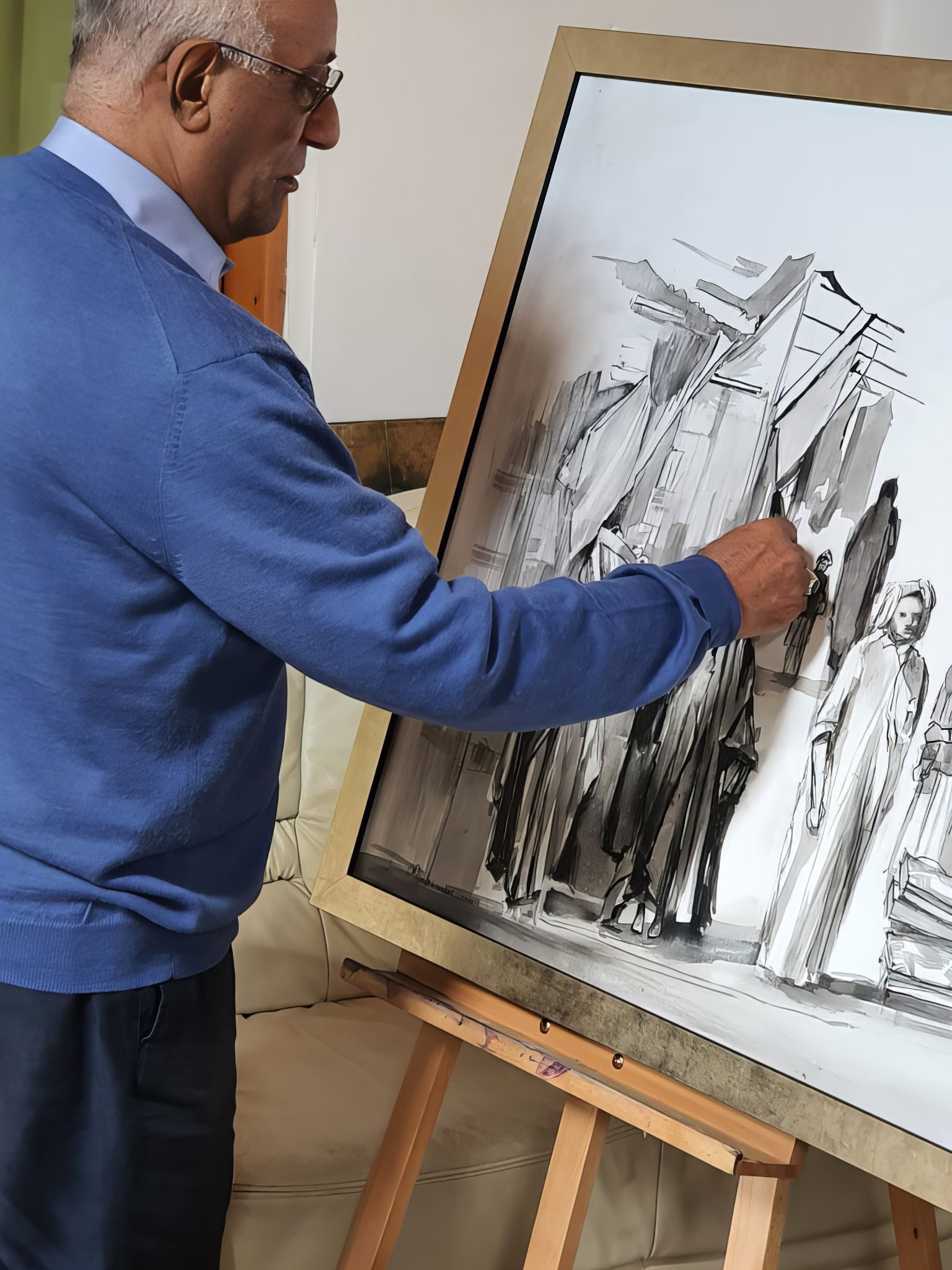 Sketching at the Easel — Ludvig Symposium
